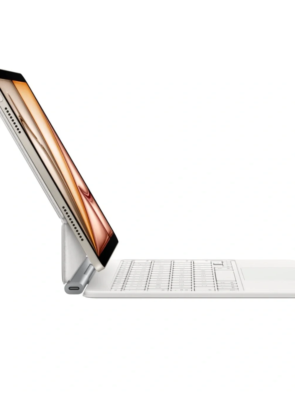 Apple Magic Keyboard: Keyboard and Case for iPad Air 11-inch -White